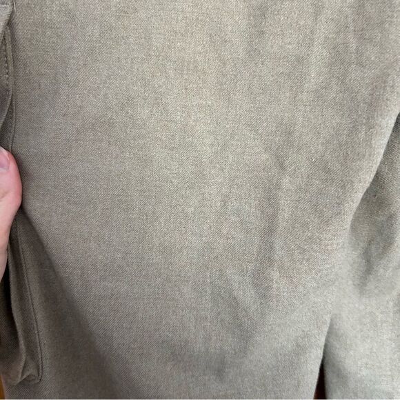 Abercrombie & Fitch Brushed Suiting Tailored Cargo Wide Leg Pants Size 28 6 - Picture 11 of 11